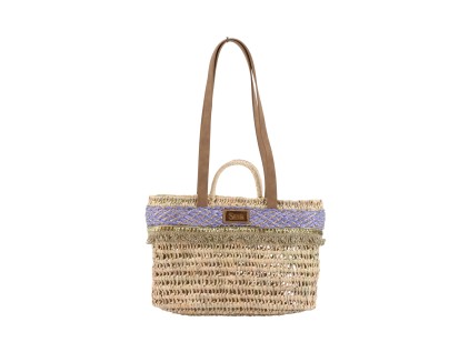 Bolso de palma con bandolera MELANIE         